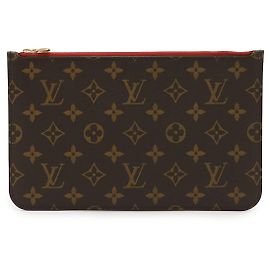 Pochette Louis Vuitton Neverfull Monogram Rosso Fuschia