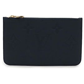 Pochette Louis Vuitton Neverfull Monogram Empreinte Blu