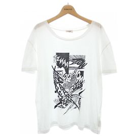 Céline T-shirt Celine Nero Bianco