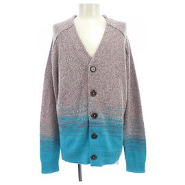 Hermès Cárdigan de cachemira Hermes Rosa Azul