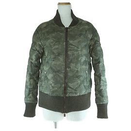 Autre Marque Blouson TATRAS acolchoado de lã e seda Outro Verde