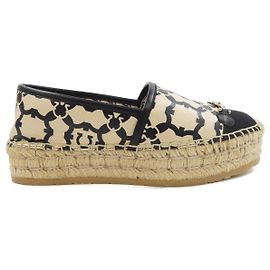 Chaussures en cuir Salvatore Ferragamo Noir Beige