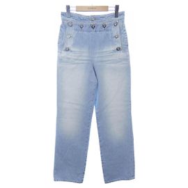 Chanel Jeans Blau