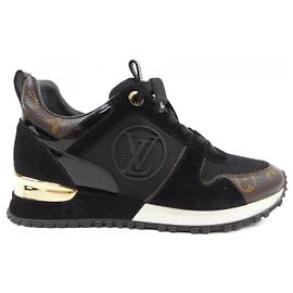 Louis Vuitton Run Away Line Sneaker Braun Schwarz