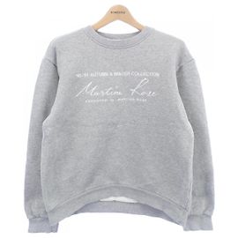Autre Marque Martine Rose Sweatshirt aus Baumwolle Braun