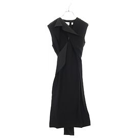 Burberry Viscose-Kleid Schwarz