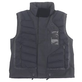 Prada Recycled Polyester Down Vest Black