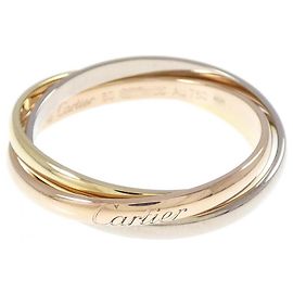 Cartier Trinity Au750 Ring Größe 20 Golden