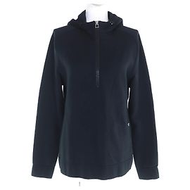 Moletom Hermès Serie Button Half-Zip de algodão S Preto