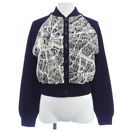 Giacca Christian Dior PLAN DE PARIS Nero