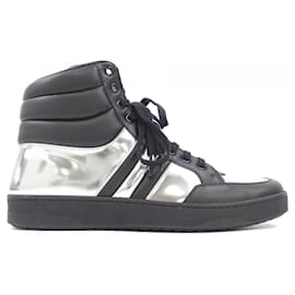 Baskets Gucci Noir Argenté