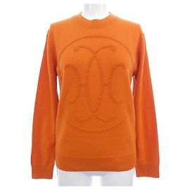 Hermès Hermes 4H2604D1 Punto de cachemira 36 Naranja