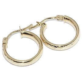 Autre Marque Orecchini Au750 D'oro