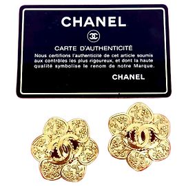 CHANEL Boucles d'oreilles Ear Cuff Doré