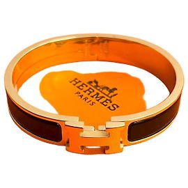 Hermès Hermes Click H Armband Schwarz