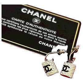 Orecchini Chanel Cambon Argento