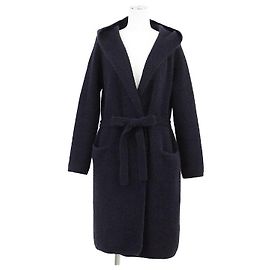 Abrigo de mohair Max Mara S Max Mara Azul Azul marino