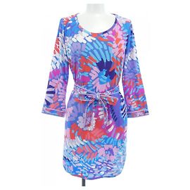 LEONARD Tunika Pink Blau