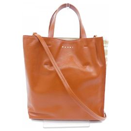 Borsa Marni SHMP0018U6 Marrone