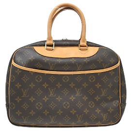 Louis Vuitton Deauville Monogram Canvas 34 Marron
