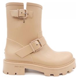 Botas de couro JIMMY CHOO Rosa