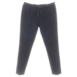 Autre Marque Calças de jersey de rayon e nylon Bernardo Giusti Azul Azul marinho