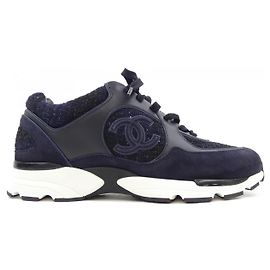 Chanel Sneaker Blau Marineblau