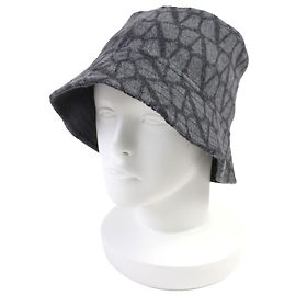 Chapéu bucket Valentino Iconograph em cashmere, seda e lã Marrom