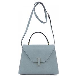 Bolsa de pele de vitelo macia Valextra Azul