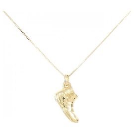 Autre Marque Pingente de Colarar de Sapato em Au750 Dourado
