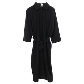 Hermès Hermes Wool Dress Black