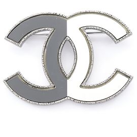Spilla Chanel Coco Mark Argento