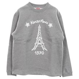 Sweatshirt en coton Kenzo Marron