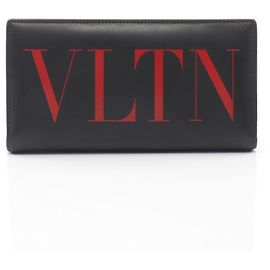 Valentino VLTN long bifold wallet Black Red