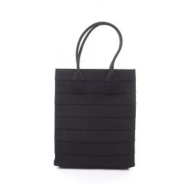 Salvatore Ferragamo Fabric Tote Bag Black