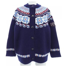 Cardigan Chanel Cardigan Blu