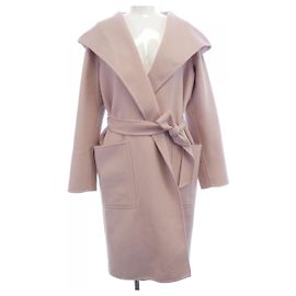 Abrigo de mezcla de cachemir Max Mara Rosa