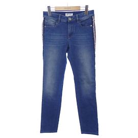 Chanel 18B Jeans Navy Blue Denim Blau Marineblau