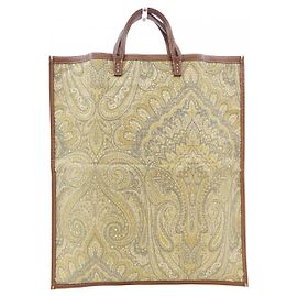 Autre Marque Un sac de VACANCES Marron Jaune