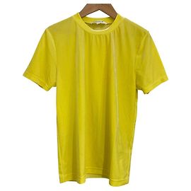 Autre Marque CAMISETA ENFOLD VELOUR Amarillo