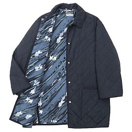 Polyestermantel Salvatore Ferragamo Blau Marineblau