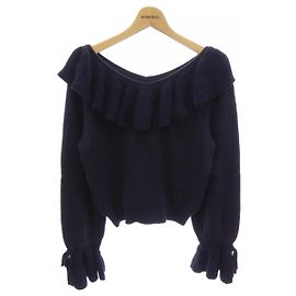 Autre Marque GRACE CONTINENTAL Knit Blue Navy blue