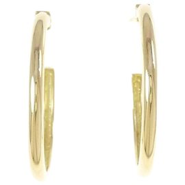 Autre Marque Boucles d'oreilles 2-way en Au750 Doré