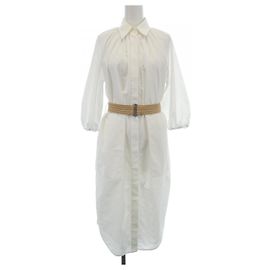 Autre Marque Vestido Brunello Cucinelli Blanco