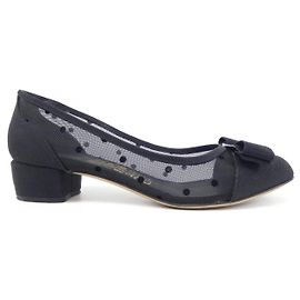 Salvatore Ferragamo VARA DOTS Schuhe Schwarz