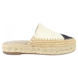 Sandales Chanel Beige