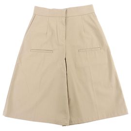 Loewe Cotton Shorts Beige