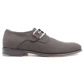 Leder Schuhe von Salvatore Ferragamo Braun