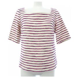 Autre Marque Camiseta de algodão Roberto Collina Rosa Branco