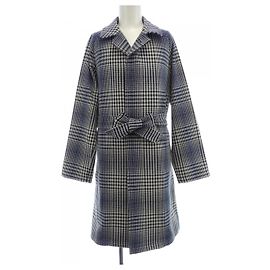 Autre Marque TAGLIATORE Wool Blend Coat Blue